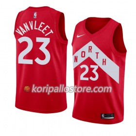 Toronto Raptors Fred Vanvleet 23 2018-19 Nike Punainen Miesten Pelipaidat Swingman 
